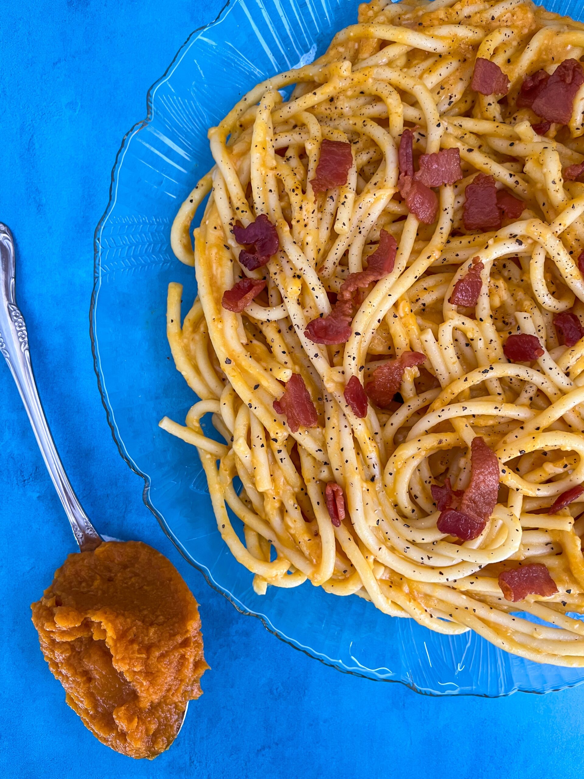 Pumpkin Carbonara