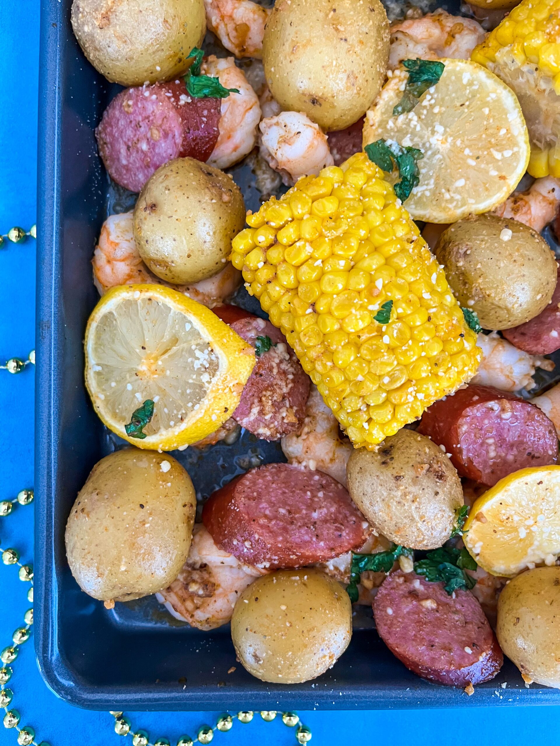 Sheet Pan Shrimp Boil