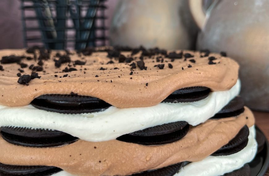 Black & White Icebox Cake