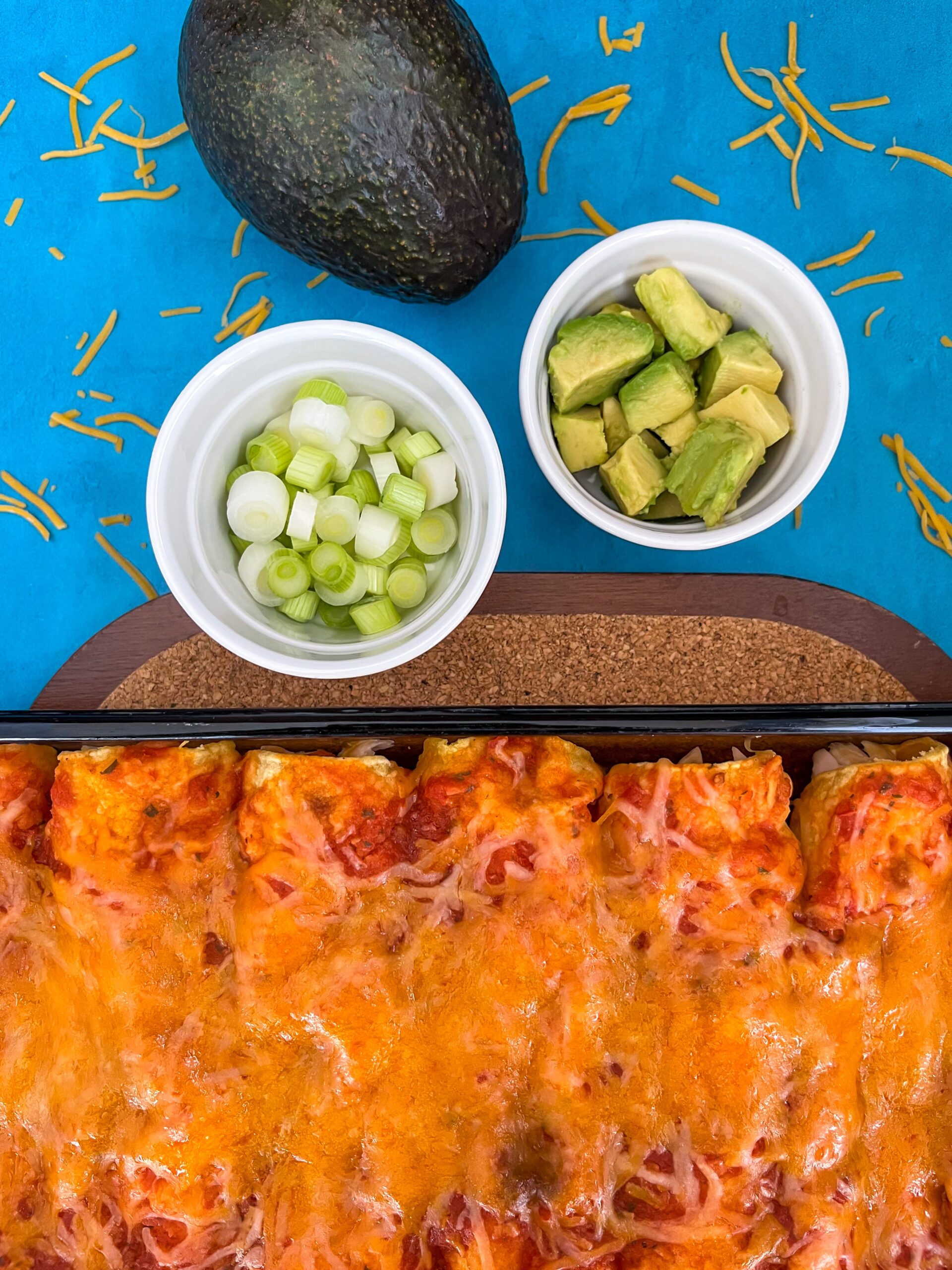Grilled Chicken Enchiladas