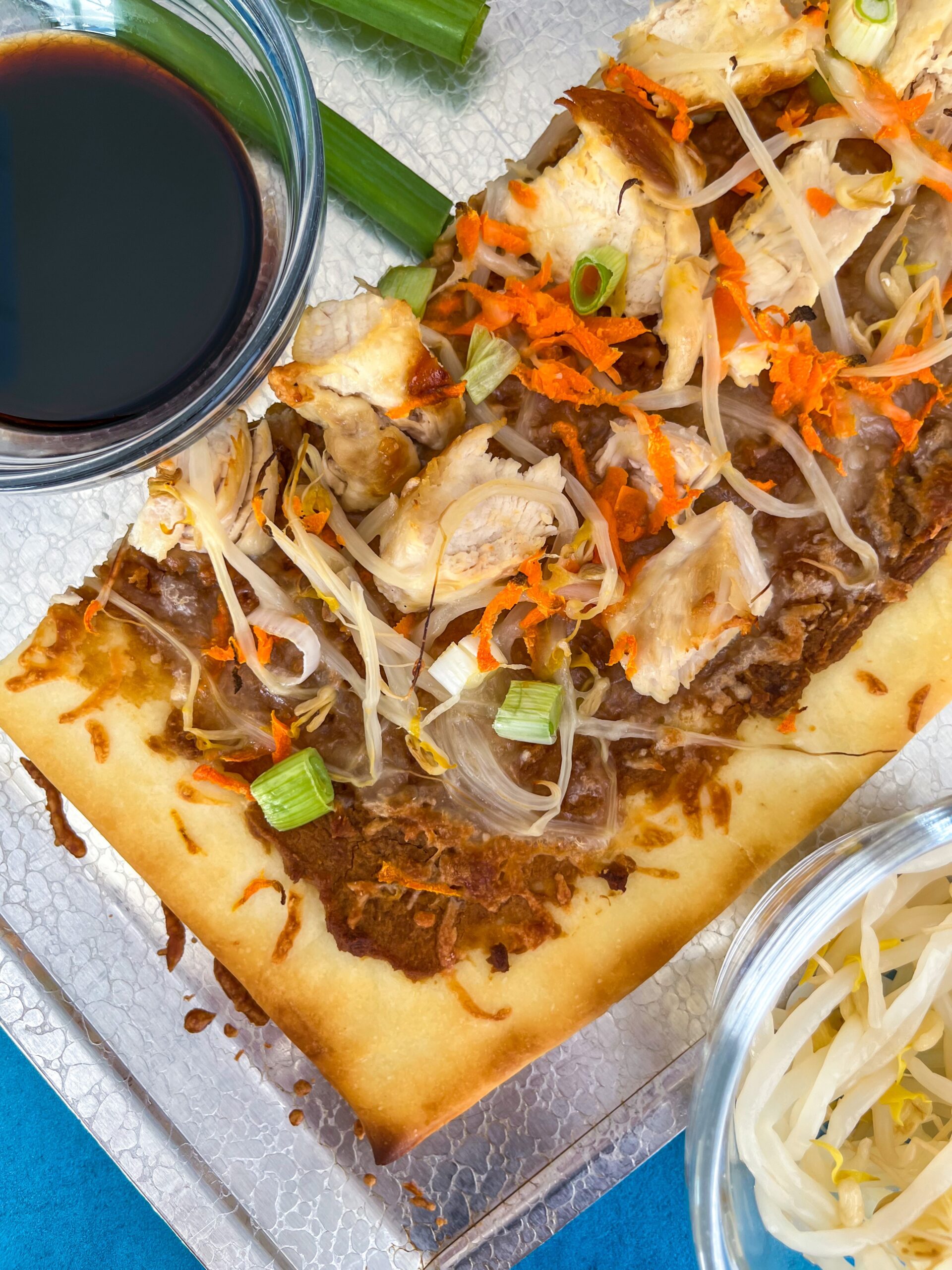 Thai Chicken Flatbread